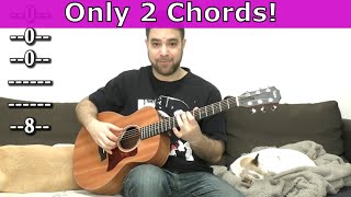 Video thumbnail of "How to Make Beautiful Music with Only Two Simple Chords - Guitar Lesson w/ TAB"