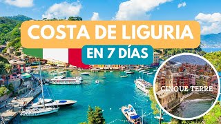 7 días en COSTA DE LIGURIA 🇮🇹 Guía de visita a pueblos soñados