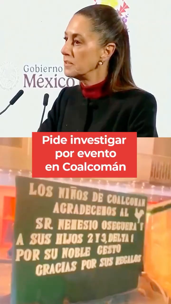 Sheinbaum condena apología de la violencia en eventos públicos