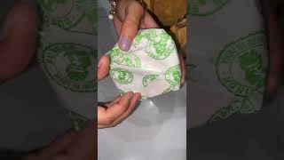 Tried Burger 🍔 from Burger Singh #shorts #burger