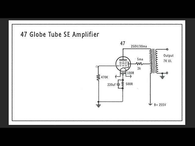 1930's Globe Tube Amp: First Power Up! class=