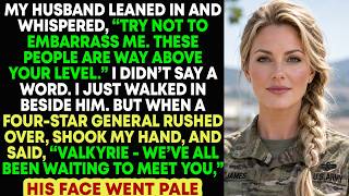 My Husband Told Me Not to Embarrass Him—Then a Four Star General Called Me “Valkyrie”