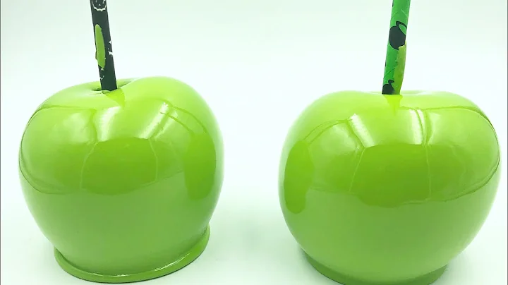 HOW TO MAKE NEON GREEN CANDY APPLES