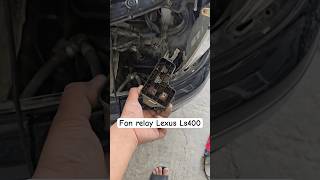Fan Relay Lexus Ls400 location #faultfixwithhamza
