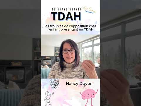 Nancy Doyon Les Troubles De L Opposition Chez L Enfant Présentant Un TDAH TDAH2025