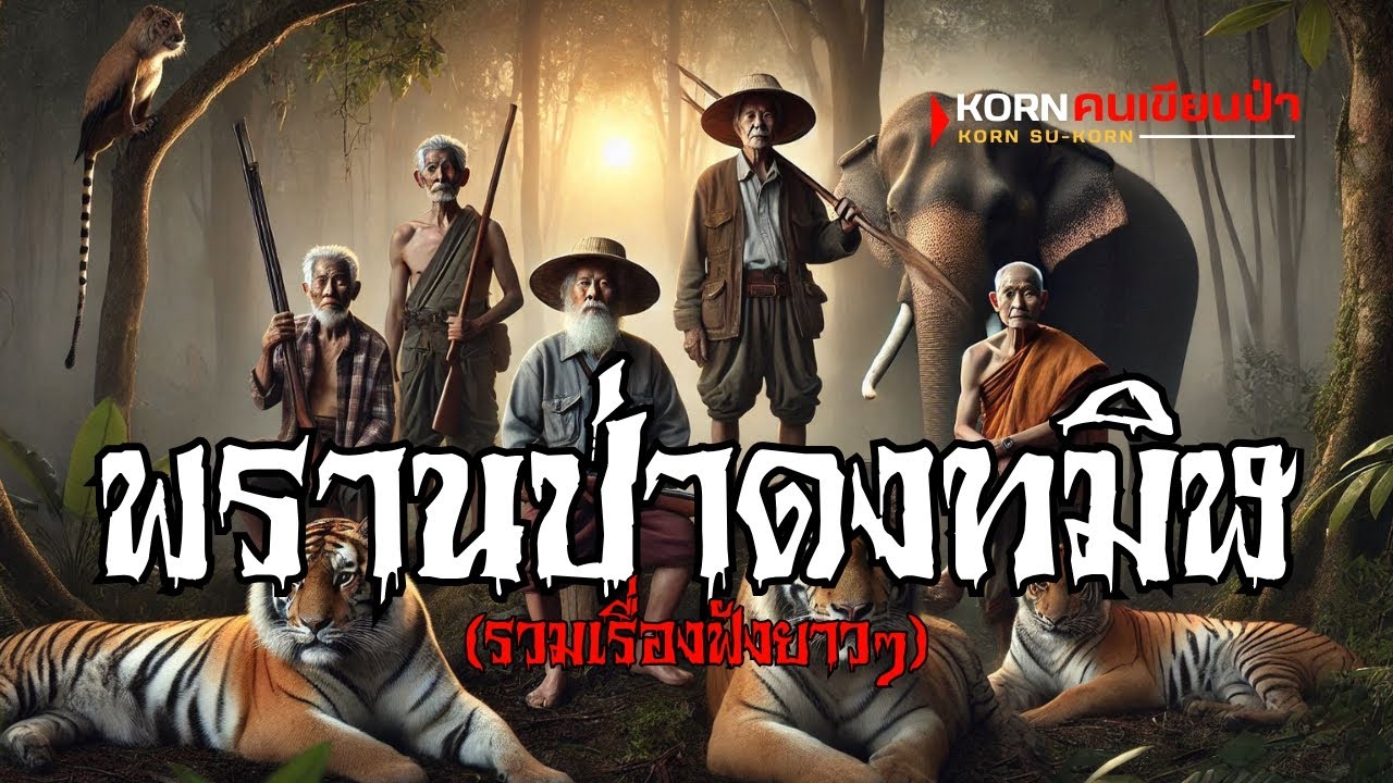 พรานป่านั่งห้าง..ดงพรานทมิฬ รวมเรื่อง | (เต็มเรื่อง ฟังยาว ๆ)
