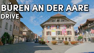 Büren an der Aare - Driving Downtown - Switzerland