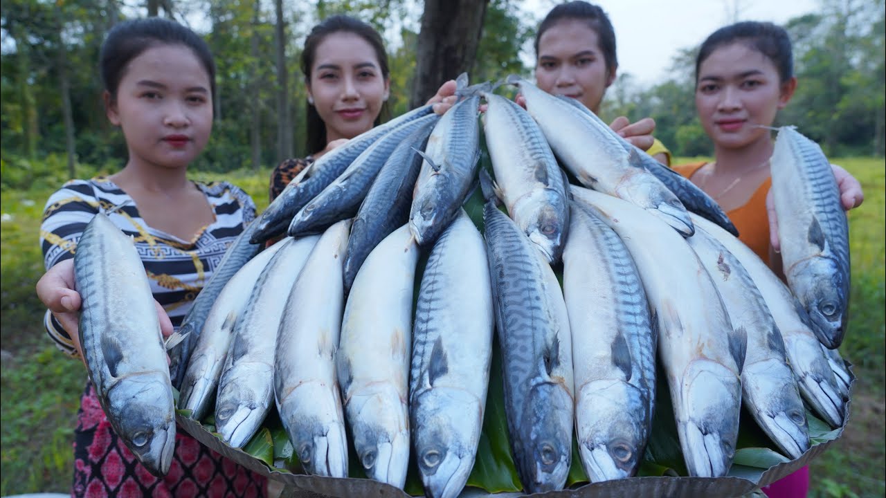 Cook fish curry with tomato cook recipe and eat - Amazing video