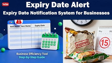 Expiry Date Alert: How to Create an Automatic Expiry Date Alert System in Excel