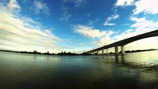 Morning on the Brisbane River - Time Lapse.