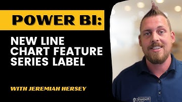 Power BI - NEW Line Chart feature Series Label 📈