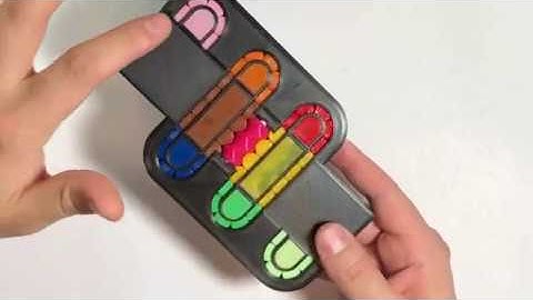 "Threaded Loops" Custom 3D-Printed Twisty Puzzle