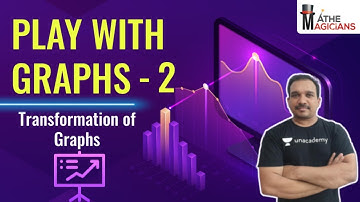 PLAY with GRAPHS L2 | Transformation of Graphs | Maths Tricks | Kiran Kumar T | Mathemagicians