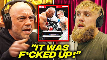 Joe Rogan CONFRONTS Jake Paul After He BEAT Mike Tyson..