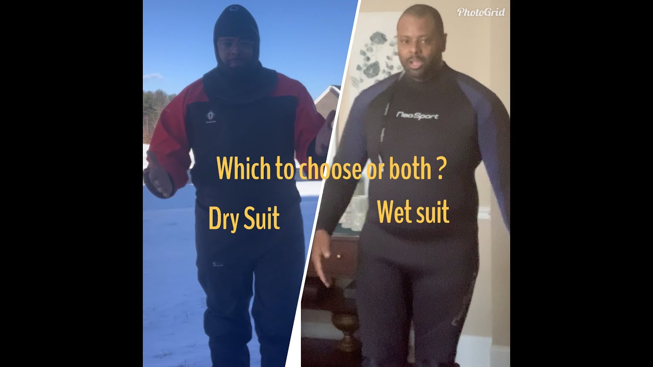 Cold water Kayak Fishing Wetsuit Vs. Drysuit for Big guys! They do have  them and reasonable prices 