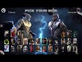 Thanos vs darkseid  herosmashers marvel vs dc game  gameplay