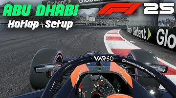 F1 25 Abu Dhabi Setup + Track Guide (F2)