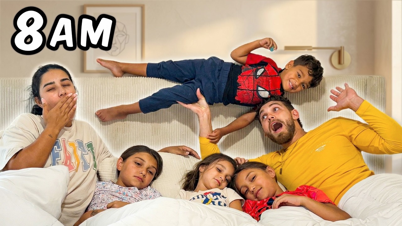 Our Family's MORNING ROUTINE on SPRING BREAK!
