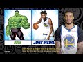 Casting Golden State Warriors Players as Marvel Characters