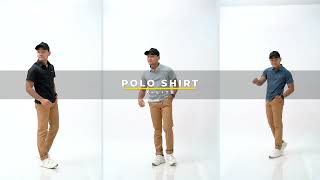 Tiento Baju Golf Pria Polo Shirt Pakaian Olahraga Lengan Pendek Kaos Kerah Pique
