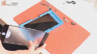How To Use MT 103 LCD Laminating   Bubble Remover Machine To Replace iPhone Screen screenshot 4