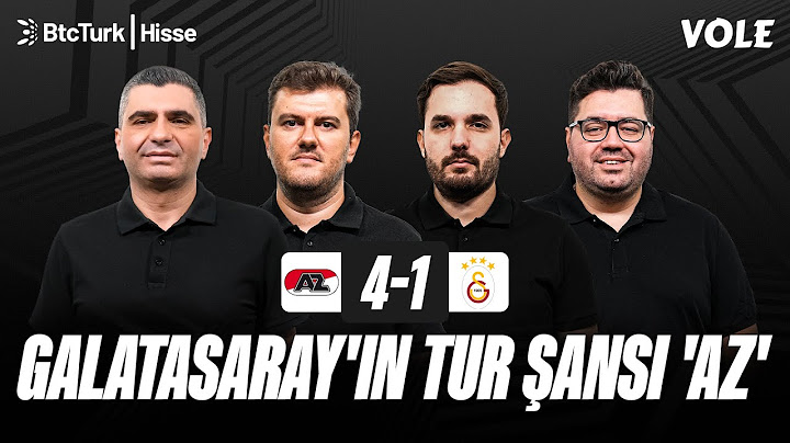 AZ Alkmaar - Galatasaray Maç Sonu | Ilgaz Çınar, Sinan Yılmaz, Kerem Övet, Berk Göl | AVRUPA YOLU
