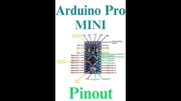 Arduino Pro Mini Pinout description