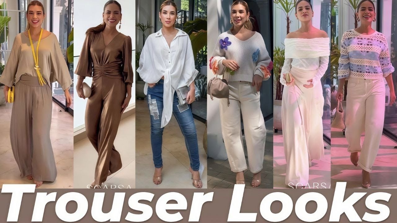 Стильные брючные образы от Scarca | Тренды 2026 года