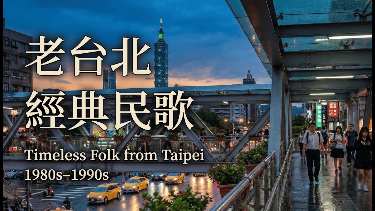 老台北經典民歌 EP2 | Timeless Folk from Old Taipei 1980s–1990s