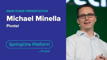 Michael Minella, Pivotal—Spring and Batch Workloads, SpringOne Platform 2018