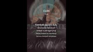 CLBK karaoke Karaoke Eren