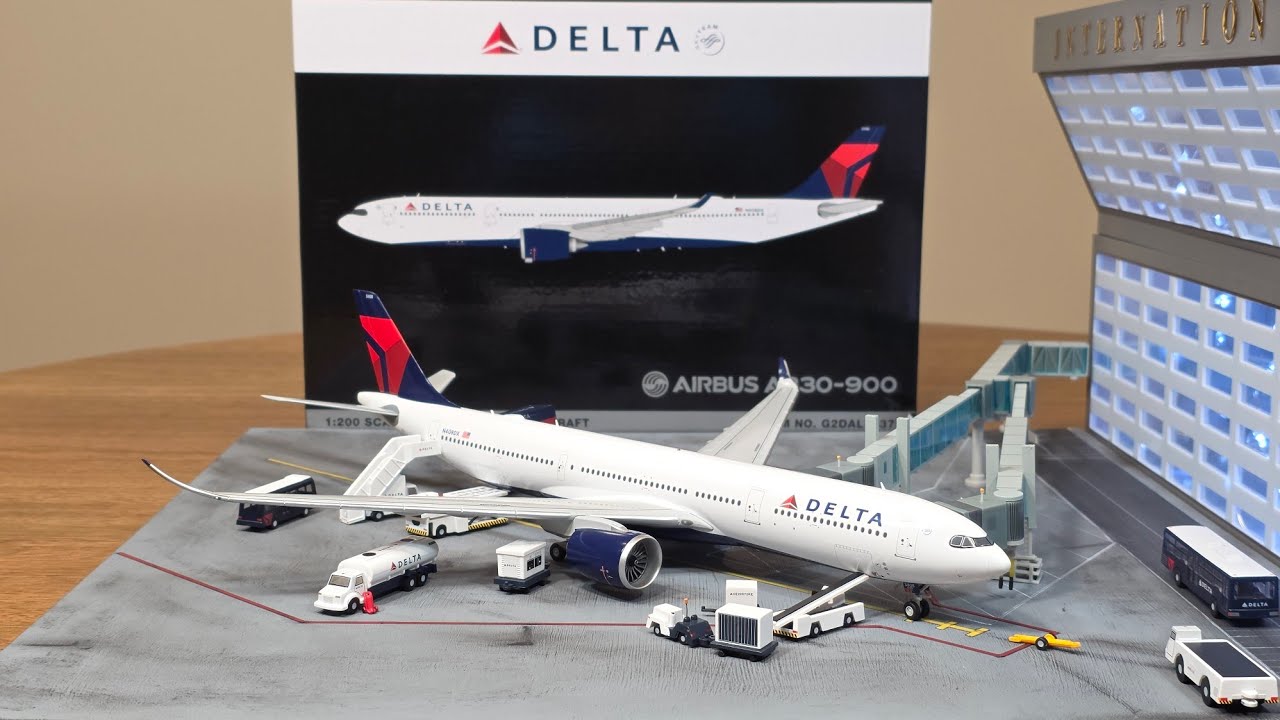 Gemini Jets 200 Delta A330-900 NEO NEW Release Unboxing/Reveiw