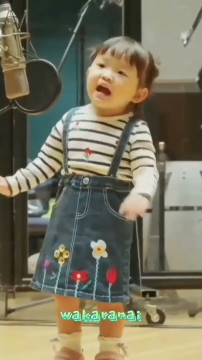 cute Japanese song by little girl / maigo no maigo no