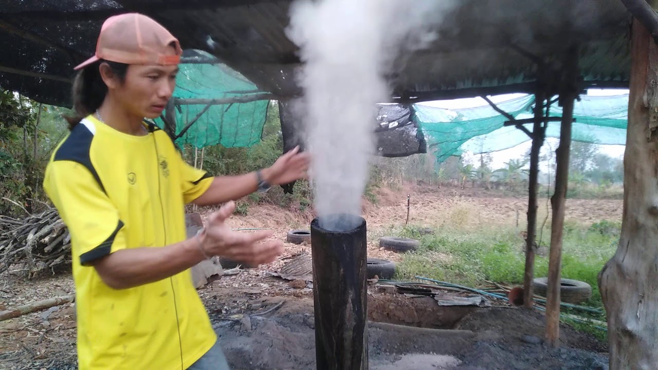 เผาถ่าน​เตา​ผี​4​ #ดูควัน ​หลังจากหลี่ไวทั้งคืน​ และช่วงเวลา​เอาน้ำสมควัน​ไม้