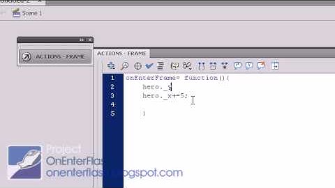 ActionScript 2.0 basics 003 Movement