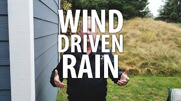 What is Wind Driven Rain? - Why You Should Have Head Flashings