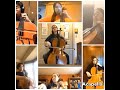 Bach double arranged for multiple cellos amy barston and advanced cello students 2020