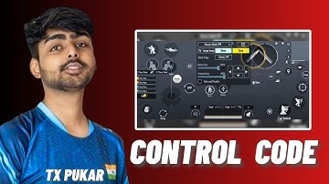 TX PUKAR CONTROL CODE | PUKAR CLAW CONTROL | Pukar Control Code | #bgmi #gatihyt #pukarplayz