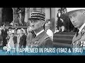 It Happened In Paris: WWII Nazi Occupation (1942 & 1944) | British Pathé