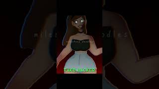 || Fakes hackers Vs Real hackers || - tubers93,jenna,1x1x1x1… // #roblox #short #hacker screenshot 4