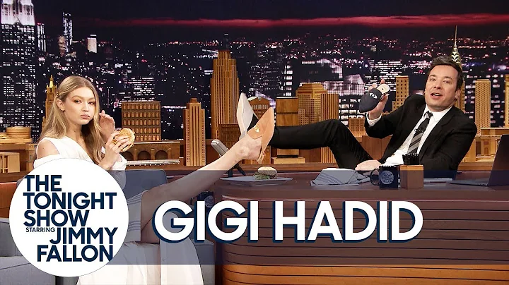 Gigi Hadid Gives Jimmy the Only Men's Pair of Her ...