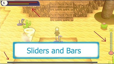 RPG Developer Bakin Tutorial: How to use sliders and bars