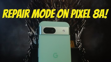 How to Use Repair Mode on Google Pixel 8a!