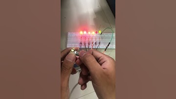 Menyalakan lampu LED pada rangkaian LED blink menggunakan Potensiometer