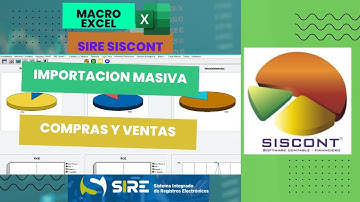 🔹 Macro Excel: Importación Masiva de Compras y Ventas a SISCONT 🔹