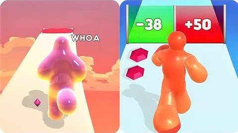 “Blob Rush vs Blob Run 3D Gameplay Comparison (2025)”