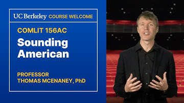 Sounding American: COMLIT 156AC