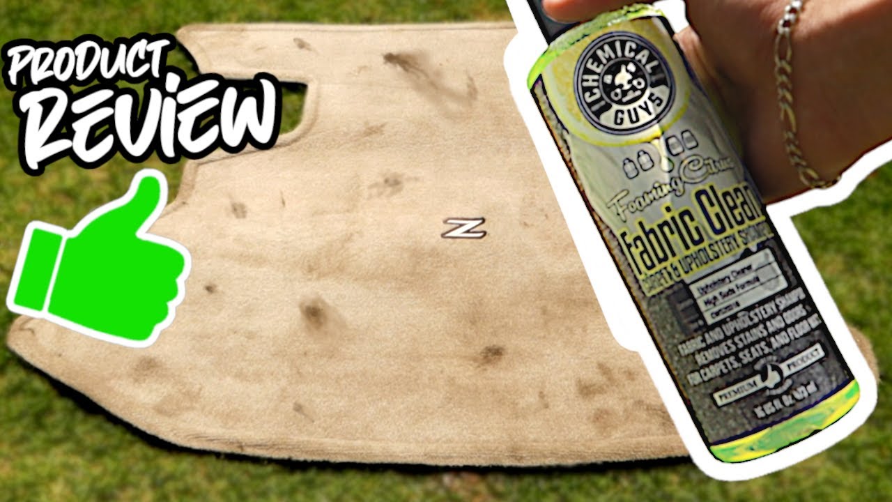 Chemical Guys Fabric Cleaner PRODUCT REVIEW YouTube