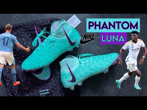 hokiboss88 x gaib4d - Nike Phantom Luna Peak Ready Pack | Kevin De Bruyne & Aurelien Tchouameni Boot unboxing + on Feet 🩵