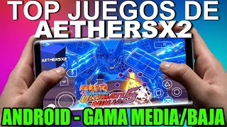 TODOS LOS JUEGOS QUE PUEDES JUGAR EN AETHERSX2 EN (GAMA MEDIA/BAJA)